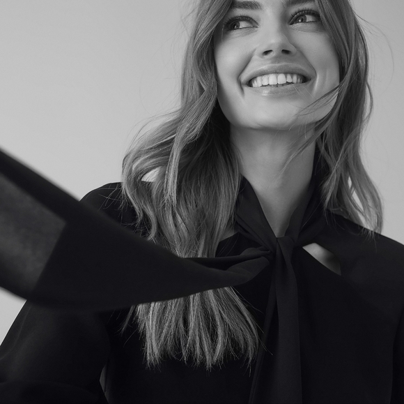 NWT REISS | Yolanda Neck Tie Shift Dress - Picture 8 of 9